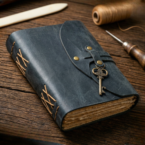 Key Leather Journal