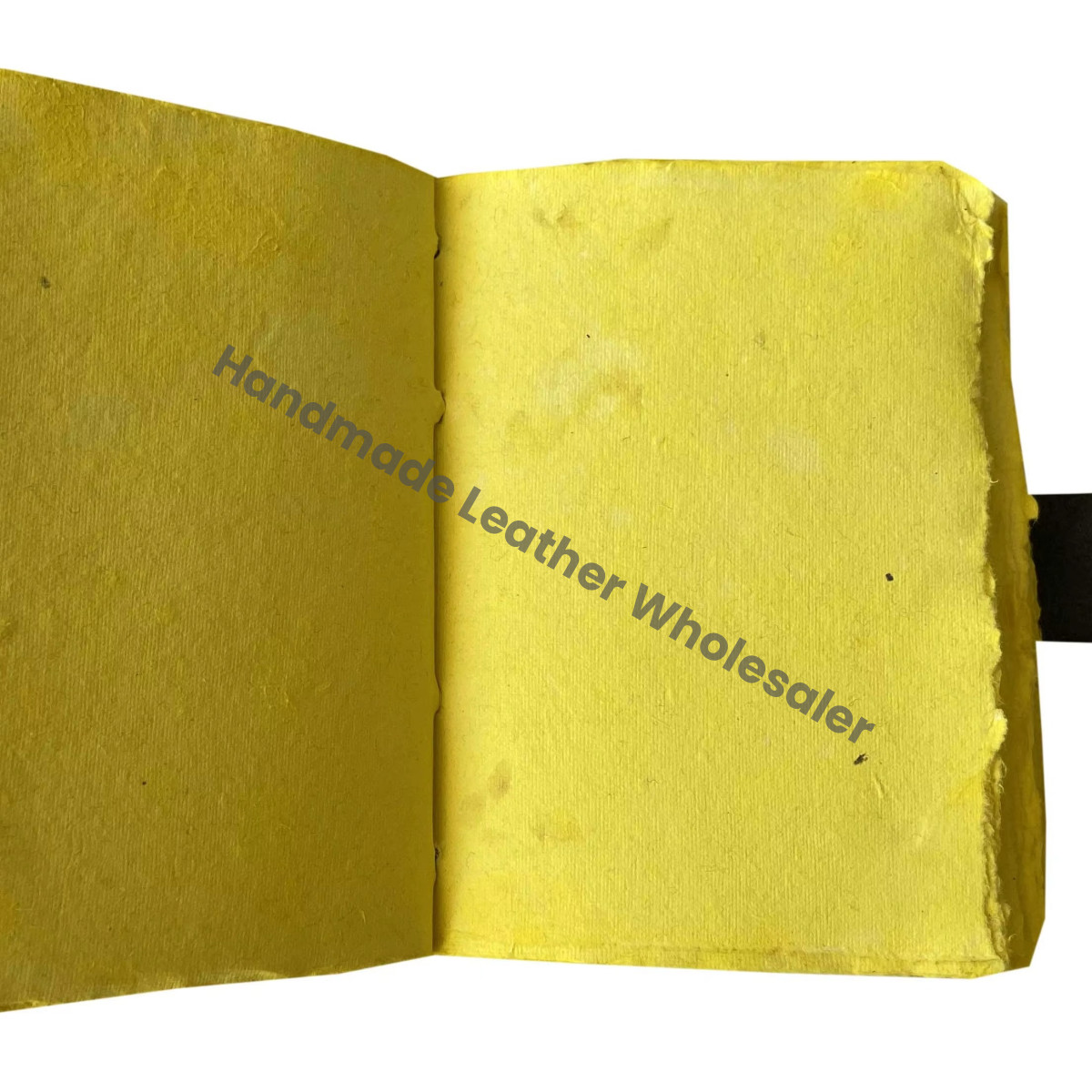 Antique Leather Journal Book Shadows Unisex New Black Unlined Deckle Edge Paper Pages Spiral Binding Gift Leather Blank Book
