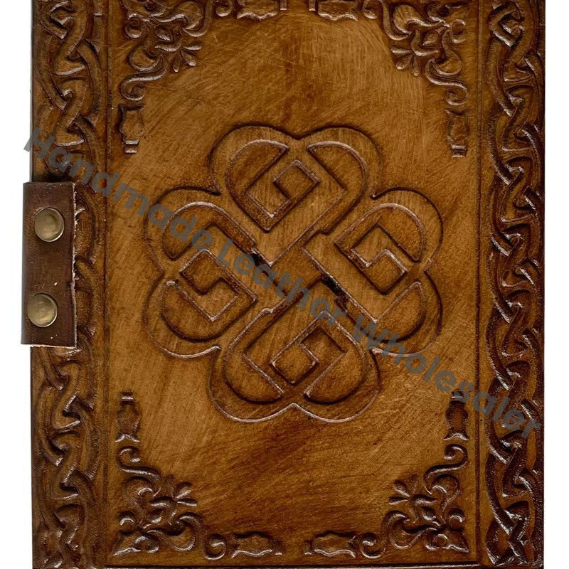 Antique Leather Journal Spell Book of Shadows With C Lock Embossed Handmade for Gift Travel Organizer Planner books