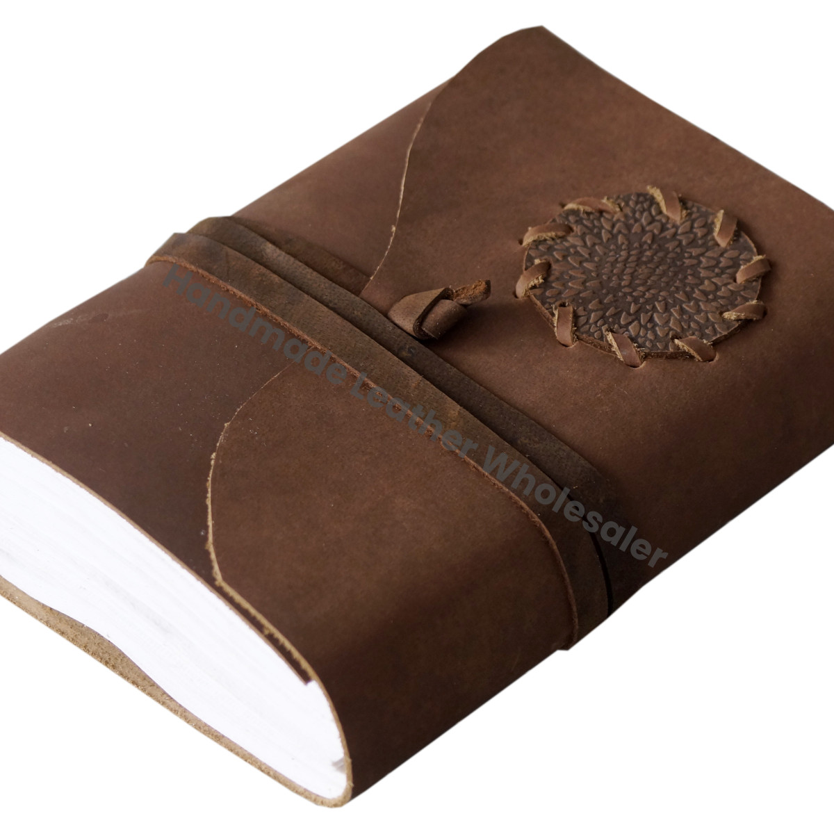 Beautiful Handmade Antique Design Soft Leather Bound Journal Notebook & Sketchbook for Office Use or Gift