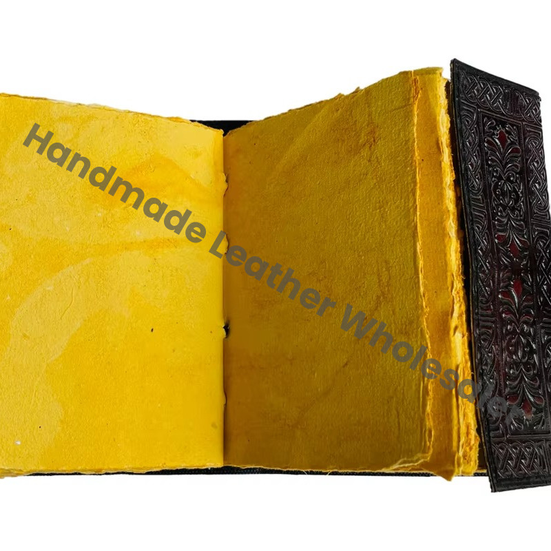 Blank Spell Stone on Women Book of Shadows Journal With Lock Clasp Prop Vintage Leather Diary Embossed Wiccan Notebook Daily