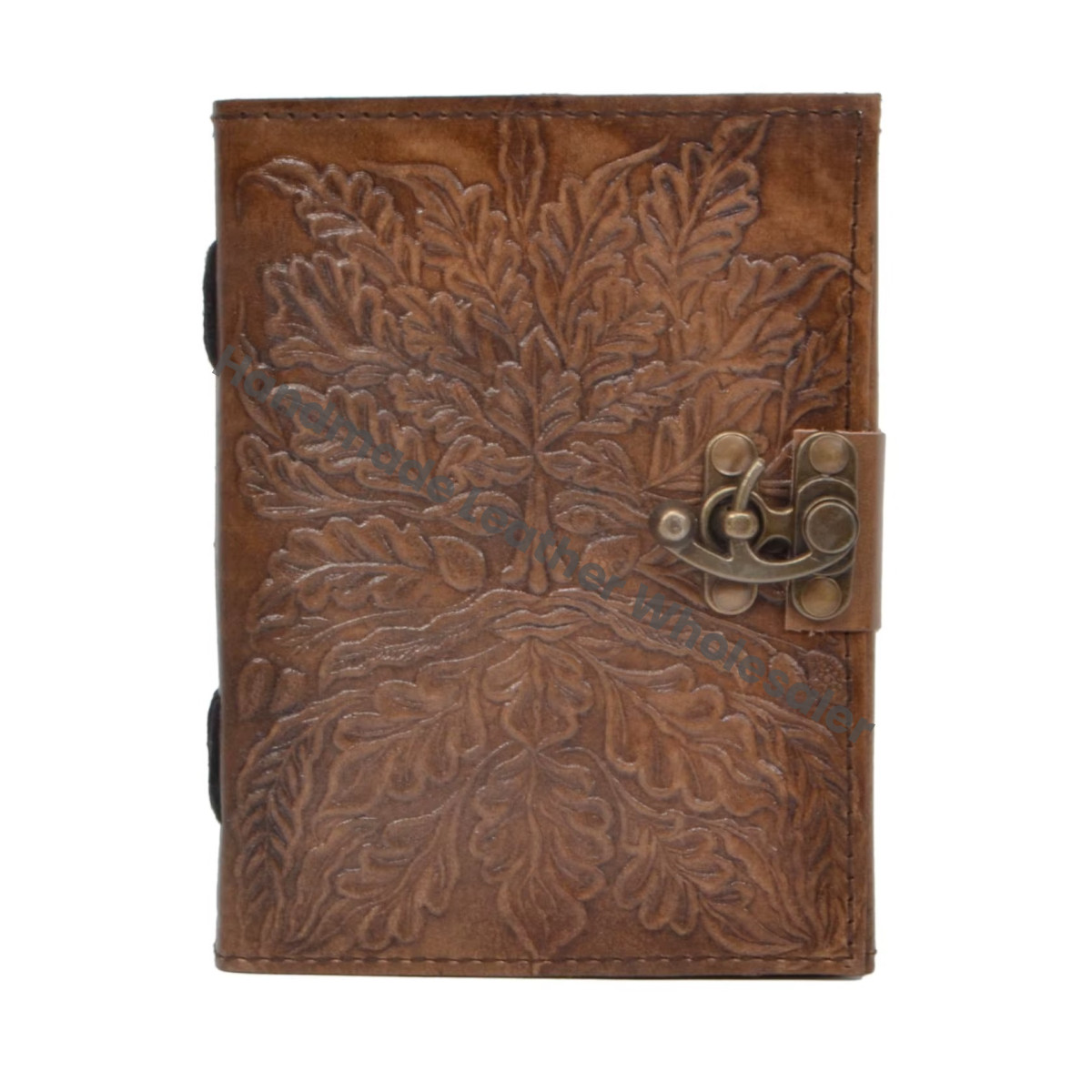 Book of Shadows Grimoire Leather Hardcover Thermal Binding Office Diary College Poetry Sketch Journal Gift