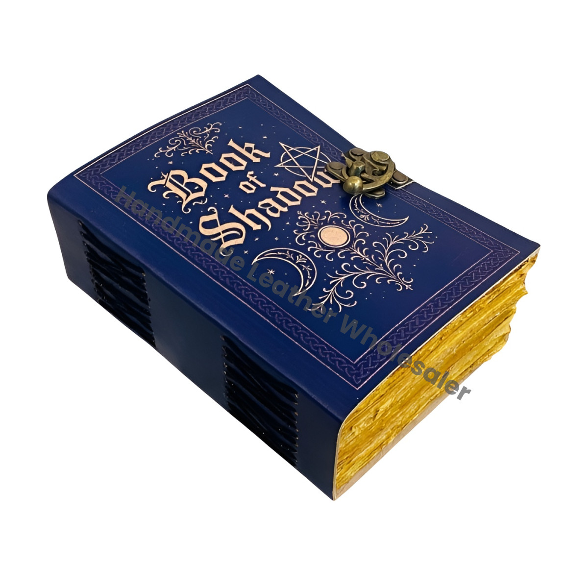 Book of Shadows: Leather Grimoire Blank spell book Witchcrafts Handmade journal