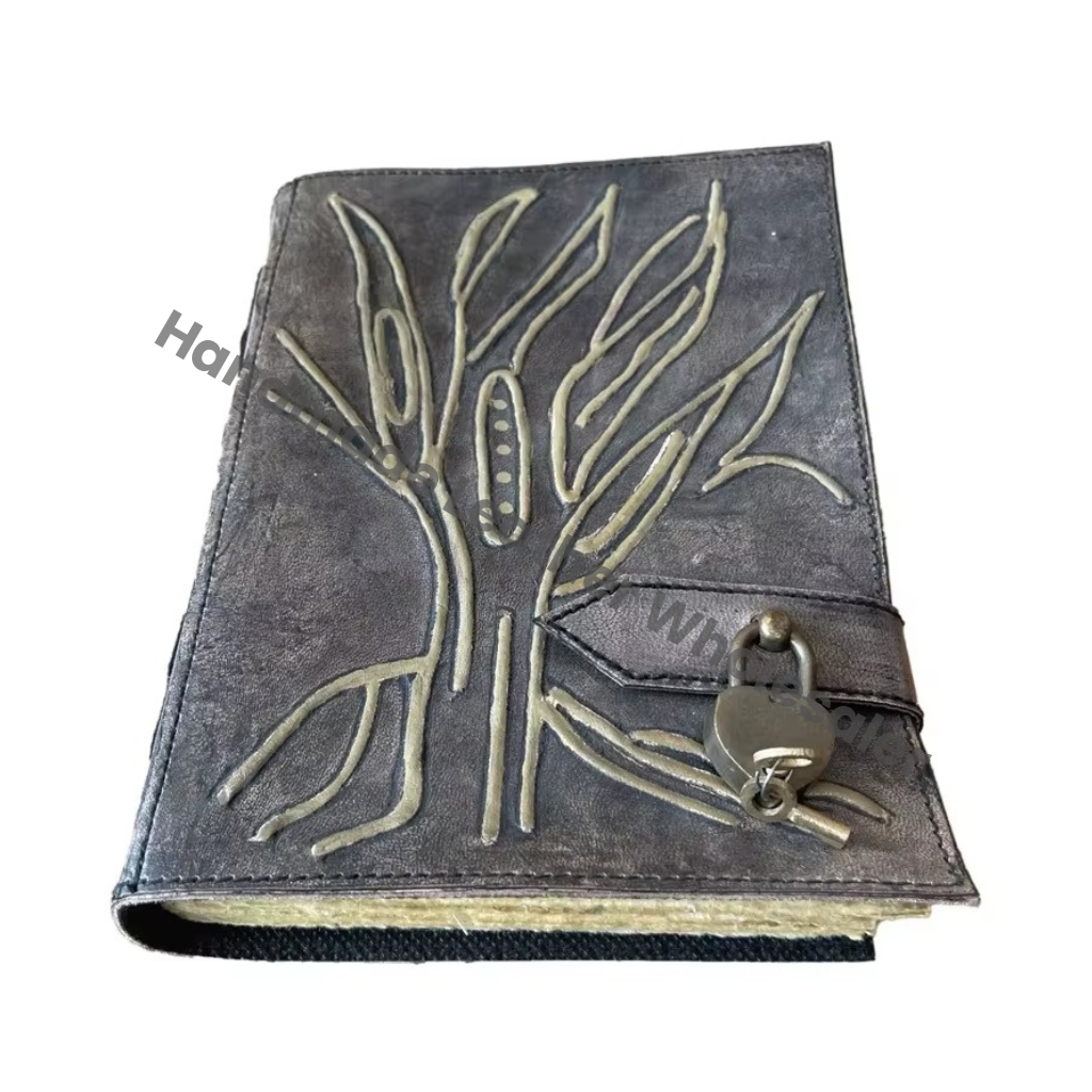 Book Shadows Hardcover Tree Life Notebooks Classic Vintage Spell Sketchbook Gift Women Artist Diary Planner Lock Spiral Paper