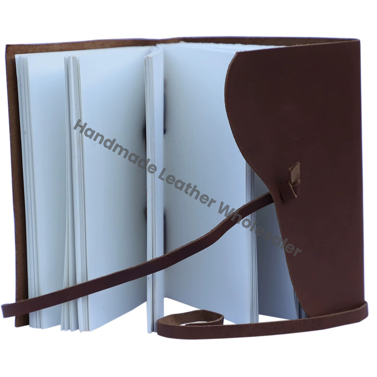 Bound Leather Journals Notebook Handmade Story Diary Wholesaler Sketchbook Craft Unlined Paper Vintage Wiccan Planner Travel