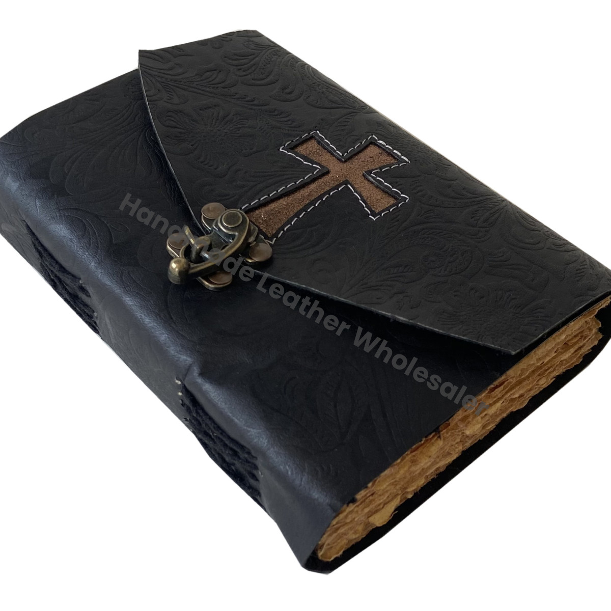 Celtic Cross Embossed Handmade Leather Journal Diary Notebook Leather Bound Vintage Journal Handbound Diary Rustic Journal