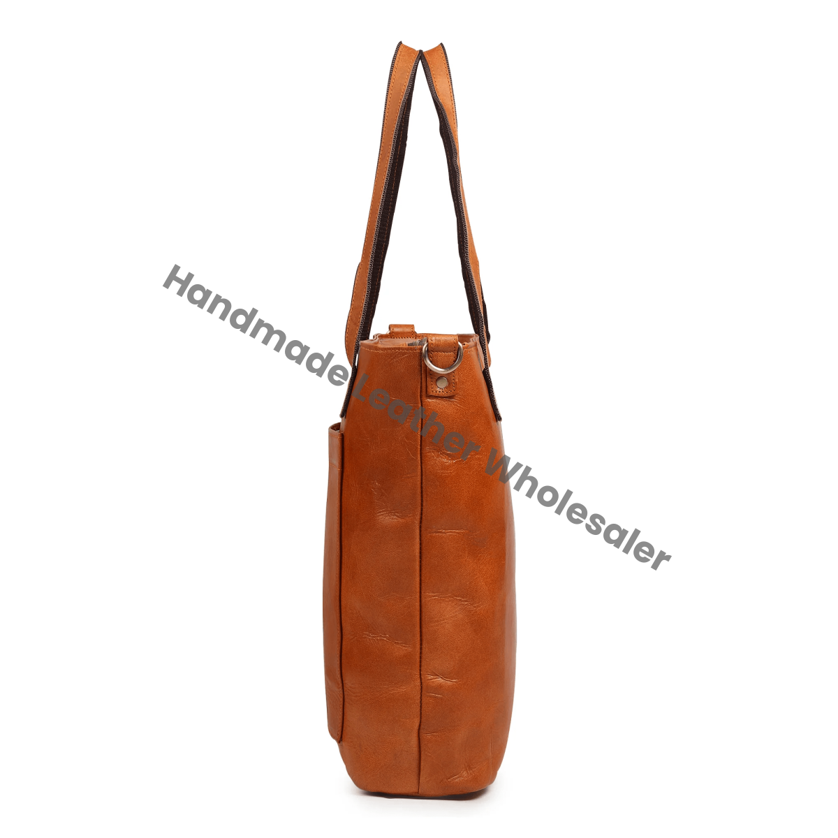 Classic Vertical Leather Tote