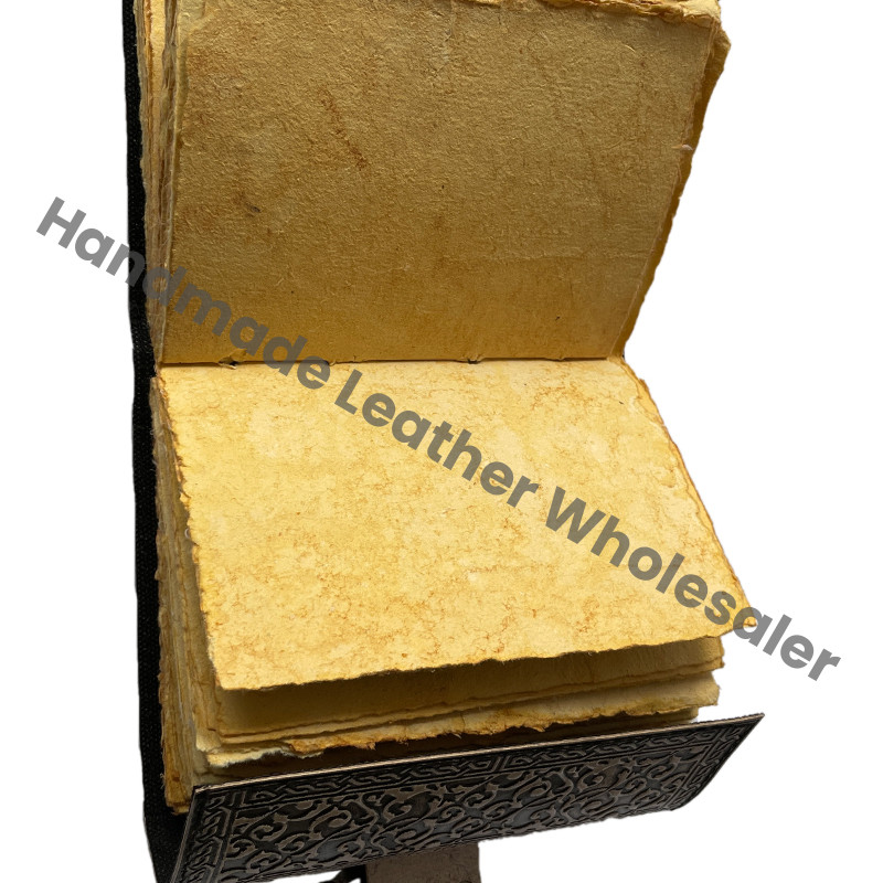 Custom Celtic Leather Hardcover Journal with Recyclable Handmade Paper Travel Notebook for Artists Students Best Gift