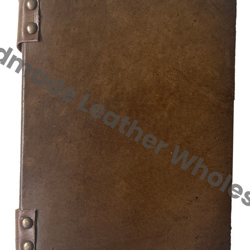 Custom Wholesale Bulk Vintage Hard Charcoal Leather Spiral Eco-friendly Cotton Paper Journal Handmade Sheets Self Care Gift