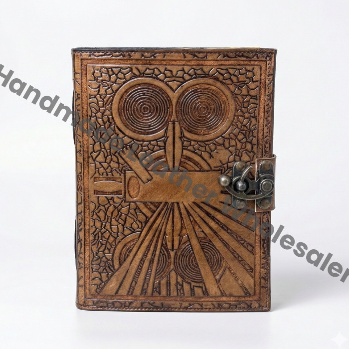 Darkhold Leather Journal: Book of Shadows, Grimoire with Lock