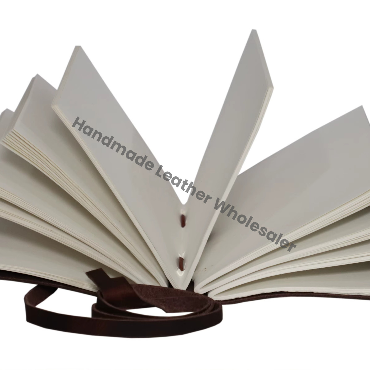 Dolphin Leather Journal Blank Thermal Binding Sketchbook Drawing Handmade Deckle Old Pages Large Notebooks Gift Travel