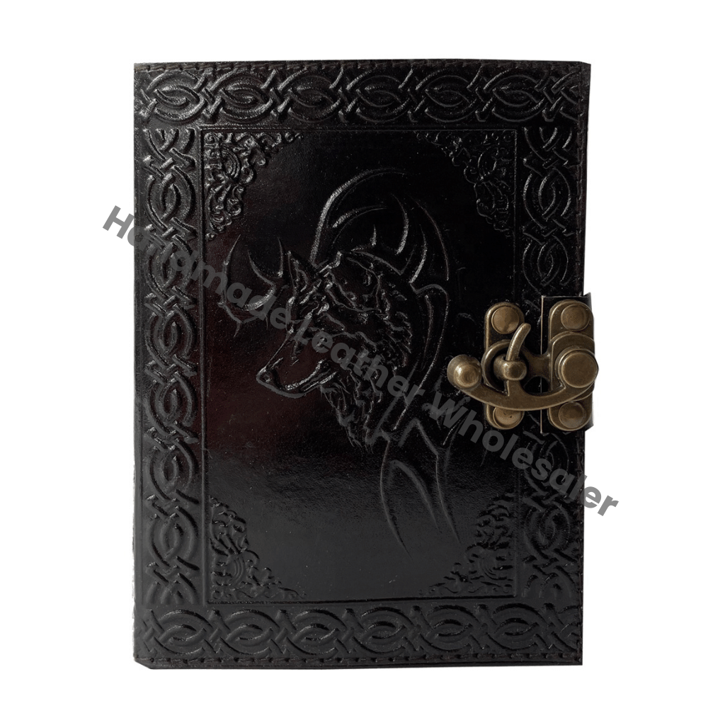Dragon Journal Embossed Writing Antique Design Hardcover Gift Executive Travel Diary Notebook Recyclable Handmade
