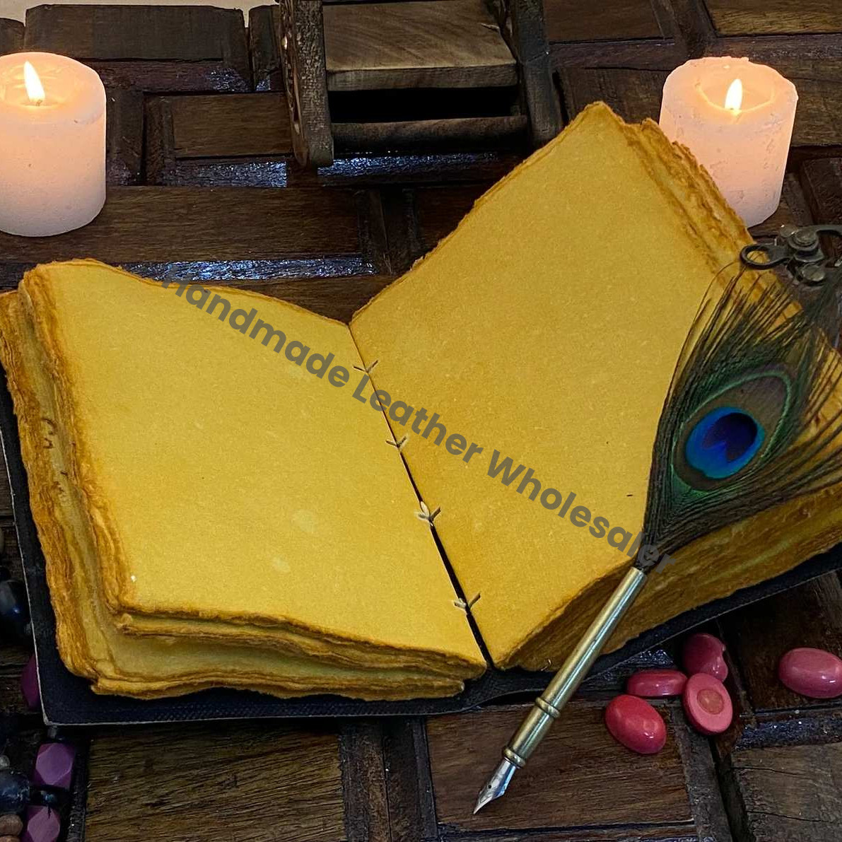 Evil Eyes Grimoire: Gothic Book of Spells, Deckle Edge Journal