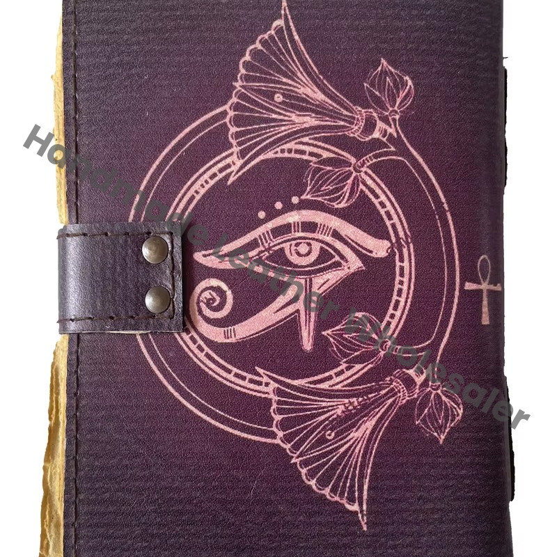 Eye Horus Journal Egyptian Mythology Art Eco-friendly Paper Hardcover Notebook All Seeing Eye Illuminati Gift Eye Providence