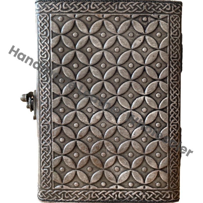Goddess Vector Celtic Embossed Leather Journal Perfect Gift Genuine Leather Hardcover Deckle Paper Options Antique Notebooks