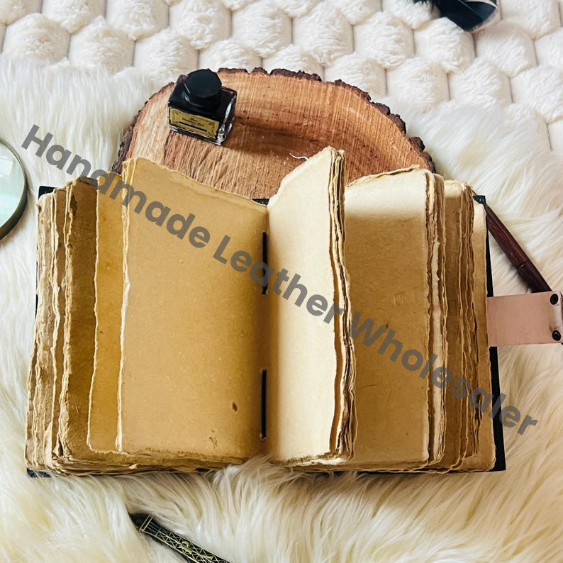 Handmade Dragon Leather Journal: Personalized Story Book for Writers