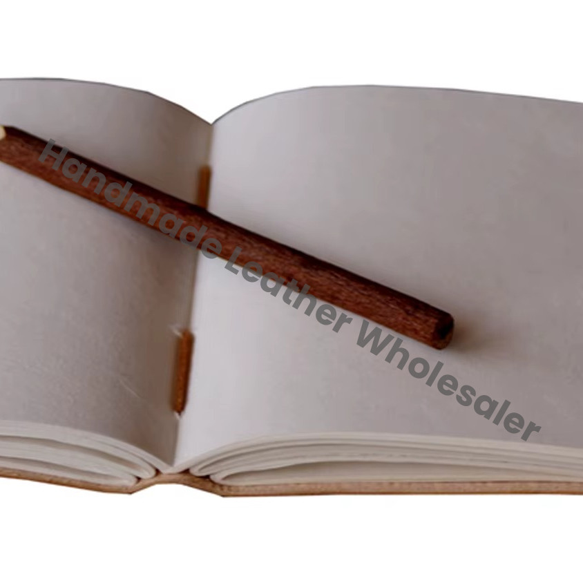 Handmade Embossed Leather Hard Cover Journal Celtic Journey Design Eco-friendly Water Color Sketchbook Diary Charcoal Color Gift