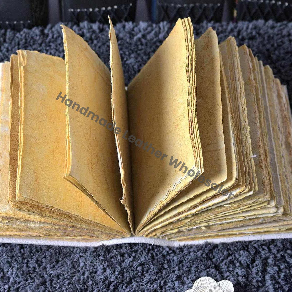 Handmade Halloween Grimoire Journal: Gothic Witchcraft Book of Shadows