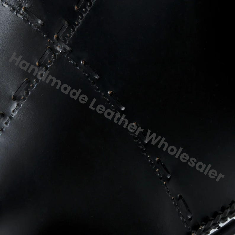 Handmade Leather Butterfly Chair – Vintage Leather Accent Lounge Chair, Industrial Modern Home Decor Furniture