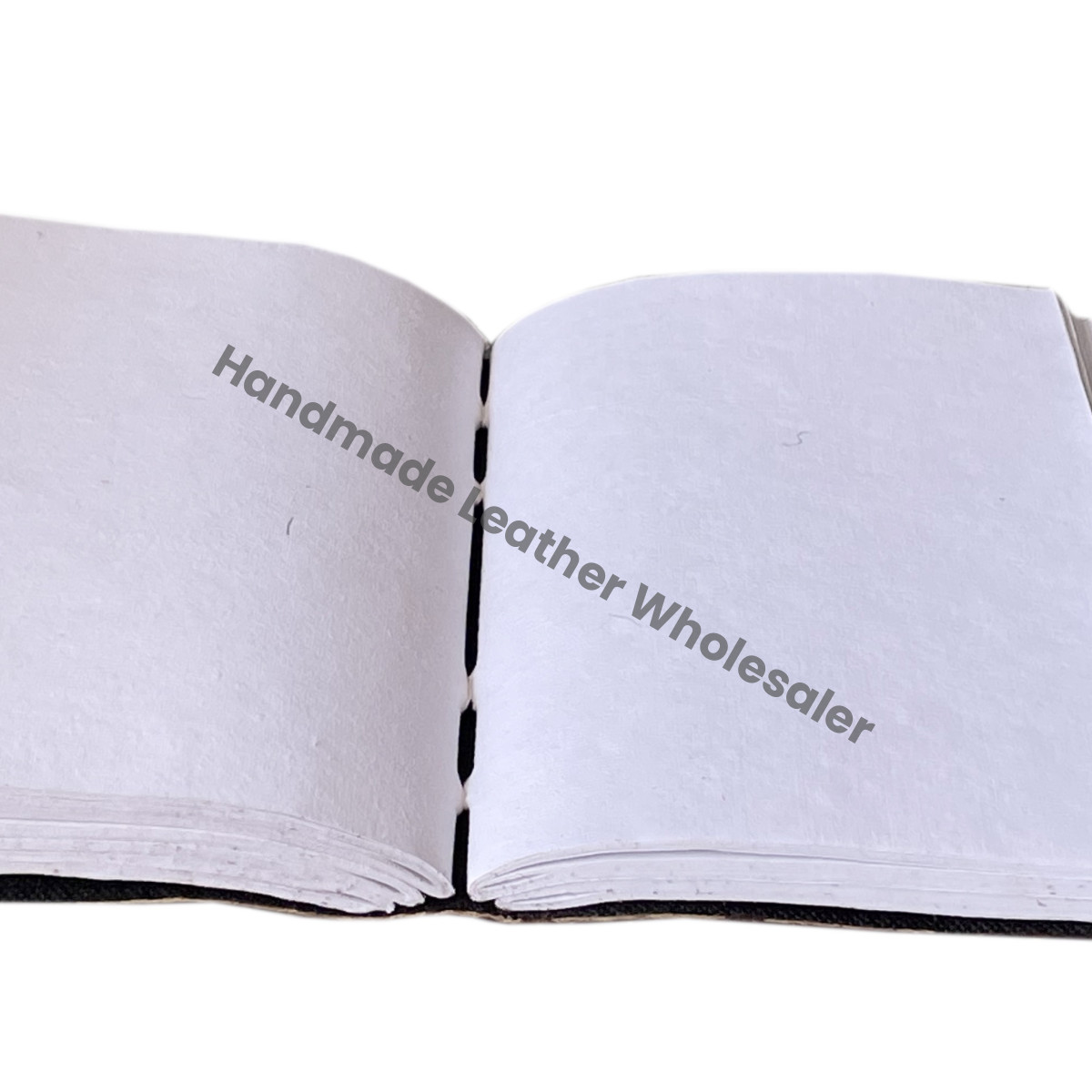 Handmade Leather Cover Gratitude Journal-Eco-Friendly Cotton Paper Loose-Leaf Spiral Binding for Men & Women-Gift Box Packaging