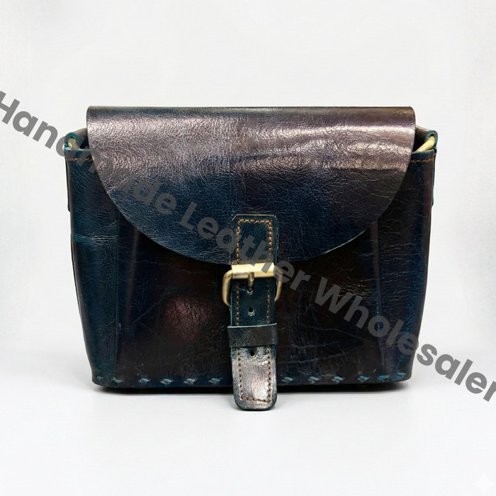 Handmade Leather Crossbody Bag – Boho Fringe Purse with Heart Embossed Design, Vintage Festival Western Gypsy Shoulder Bag, Unique Gift