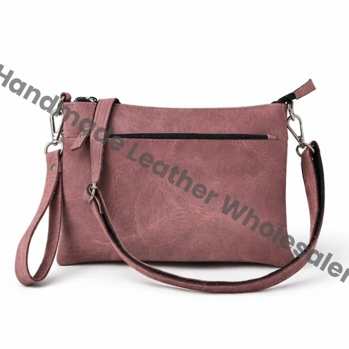 Handmade Leather Crossbody Bag, Minimalist Shoulder Purse with Free Strap