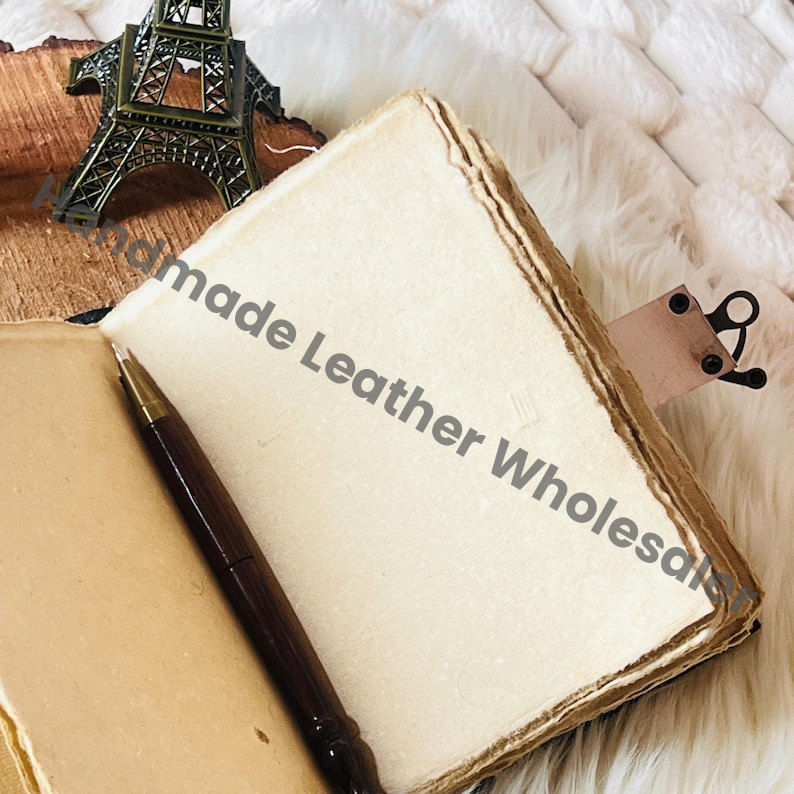 Handmade Leather Grimoire: Book of Shadows, Wiccan Journal