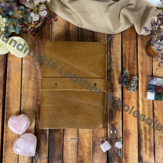Handmade Leather Journal with Buckle | Personalized Engraved Notebook | Rustic Vintage Diary | Travel Writing Sketchbook