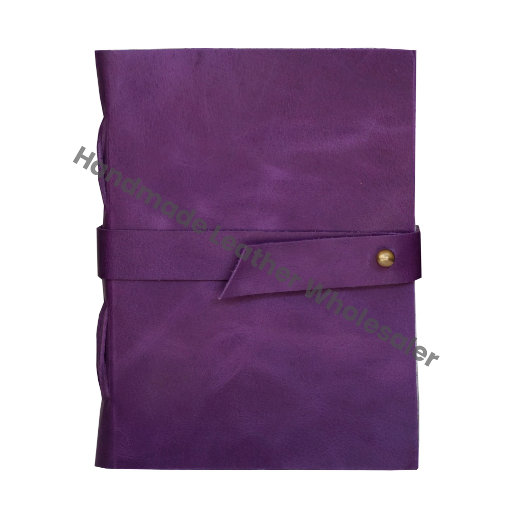 Handmade Leather Journal Writing Notebook-Leather Bound Journals to Write in Present for Women Men Journaling