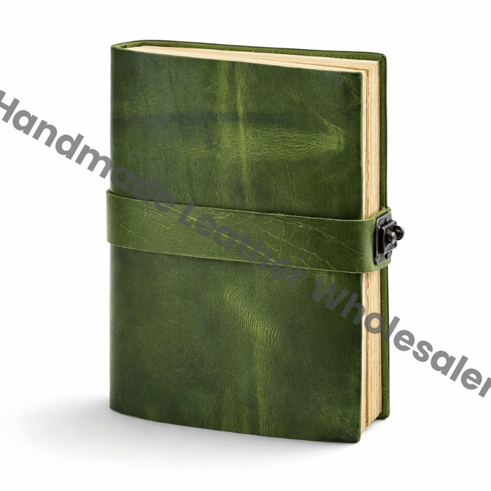 Handmade Leather Junk Journal | DND Journal | Travel Diary | Nature Journaling Notebook | Vintage Scrapbook, Deckle Edge Paper Lock Closure