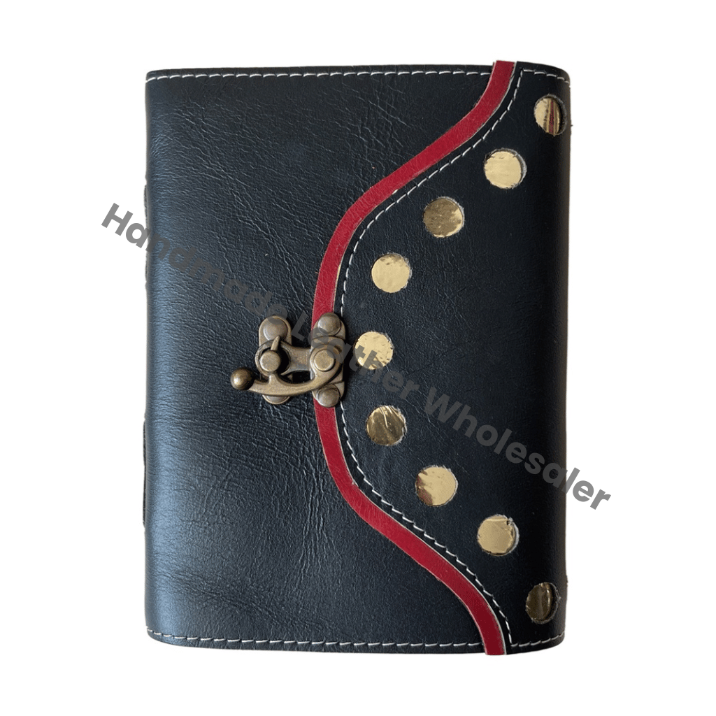 Handmade Soft Leather Hardcover Journal Vintage Writing Notebook Daily Embossed Antique Deckle Diary Kraft Paper Spiral Bound