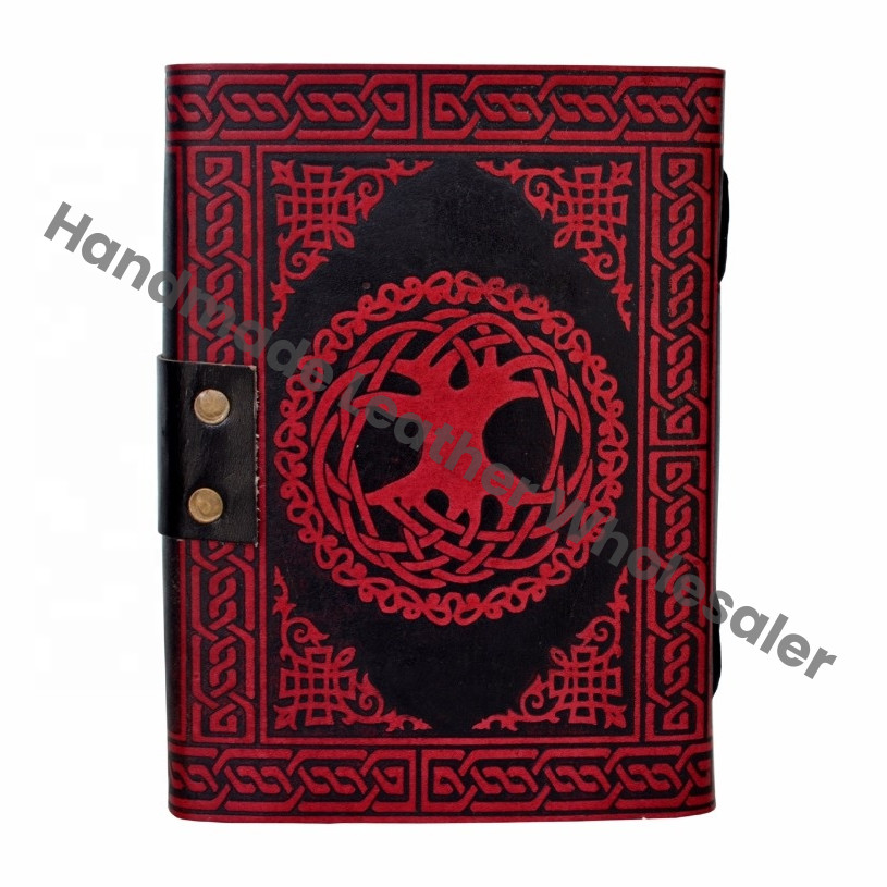 Heart Leather Journal Classic Hard Cover Personalized Dairy Cotton Paper Bound Antique Book Sketching Drawing Traveler Planner