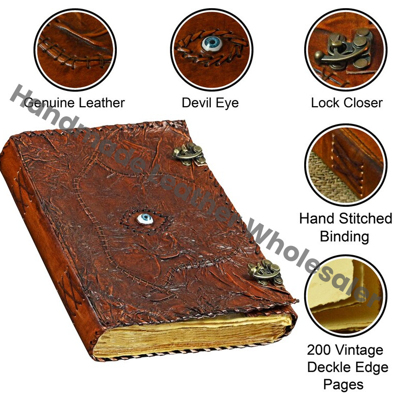 Hocus Pocus Book of Shadows - Antique Paper Journal, Wiccan Decor