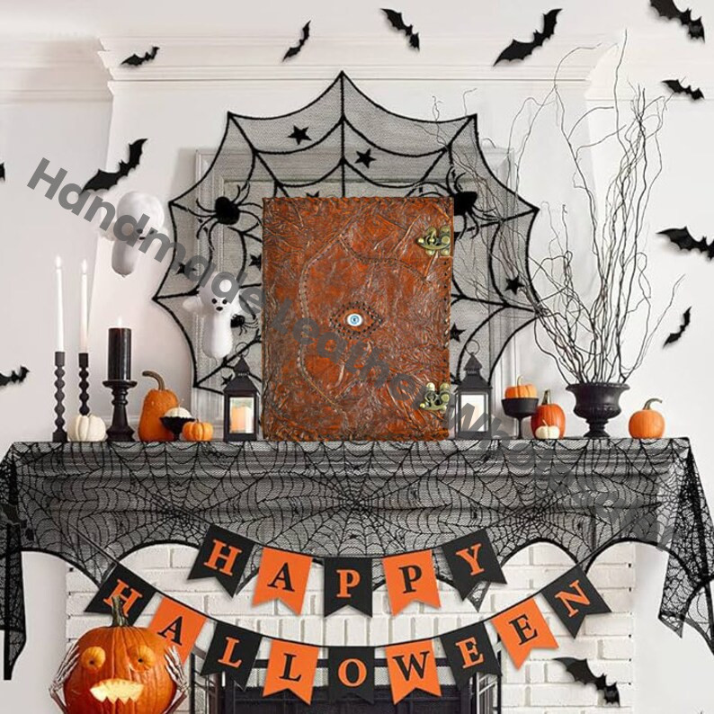 Hocus Pocus Book of Shadows - Antique Paper Journal, Wiccan Decor