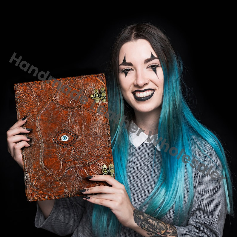 Hocus Pocus Book of Shadows - Antique Paper Journal, Wiccan Decor