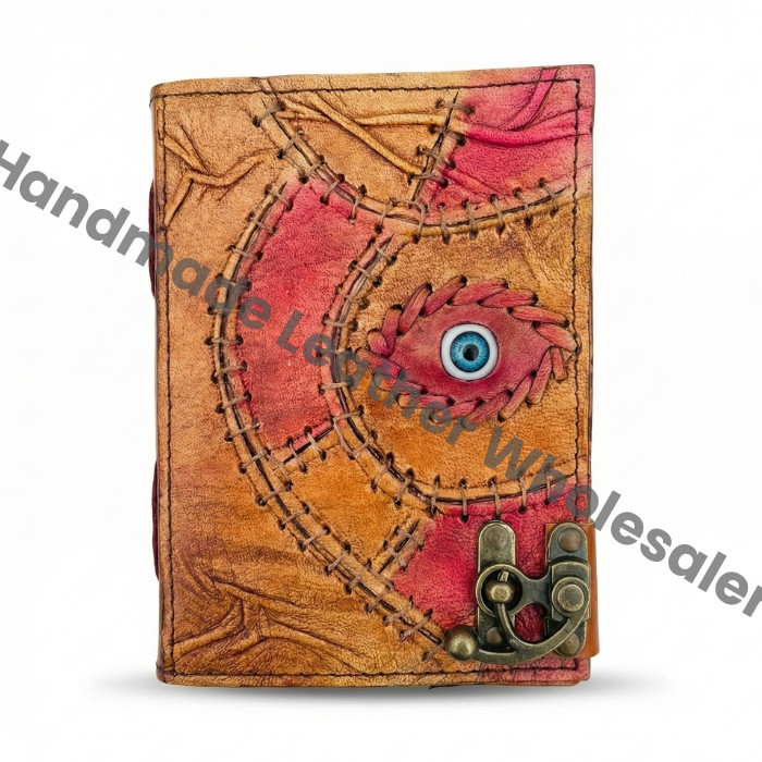 Hocus Pocus Book of Spells: Antique Leather Journal with Lock