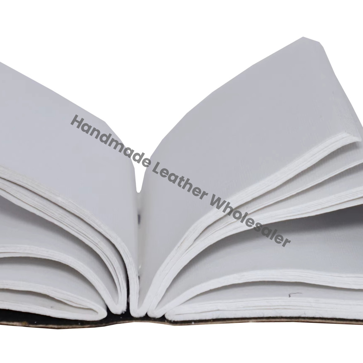 Hocus Pocus Book Spells Charcoal Vintage Hard Leather Cover Journal Saddle Stitched Eco-friendly Paper Handmade Halloween Decor