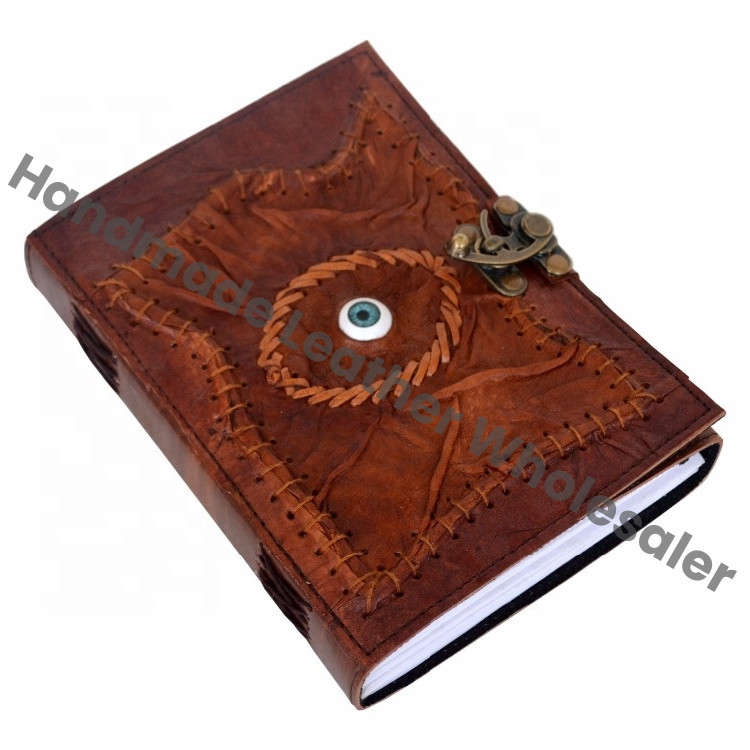 Hocus Pocus Book Spells Hardcover Leather Thermal/Spiral Binding Journal Blank Wiccan Pagan Halloween Decor Gifts Him Her
