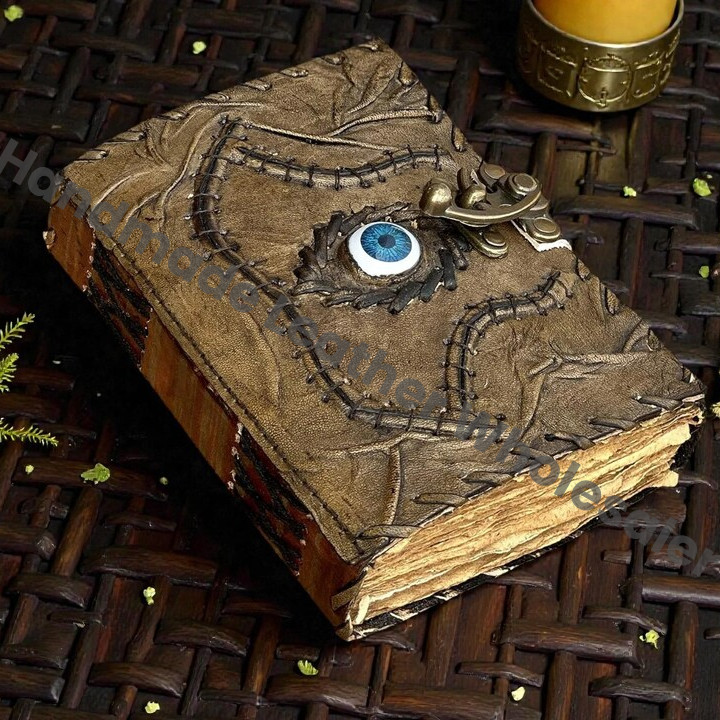 Hocus Pocus Spell Book | Antique Paper Journal, Halloween Decor