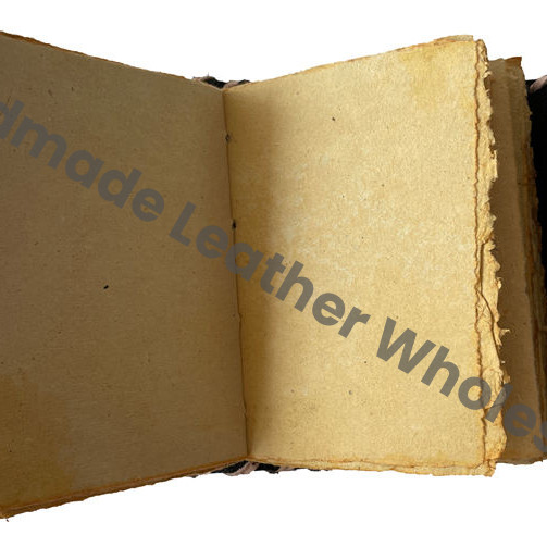 Hocus Pocus Spell Book Leather Hardcover Prop Gift for Halloween and Christmas Men Women Custom Logo Option