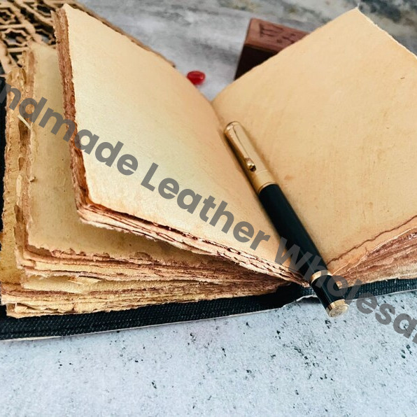 Hocus Pocus Spell Book: Leather Journal with Eye - Winifred Sanderson