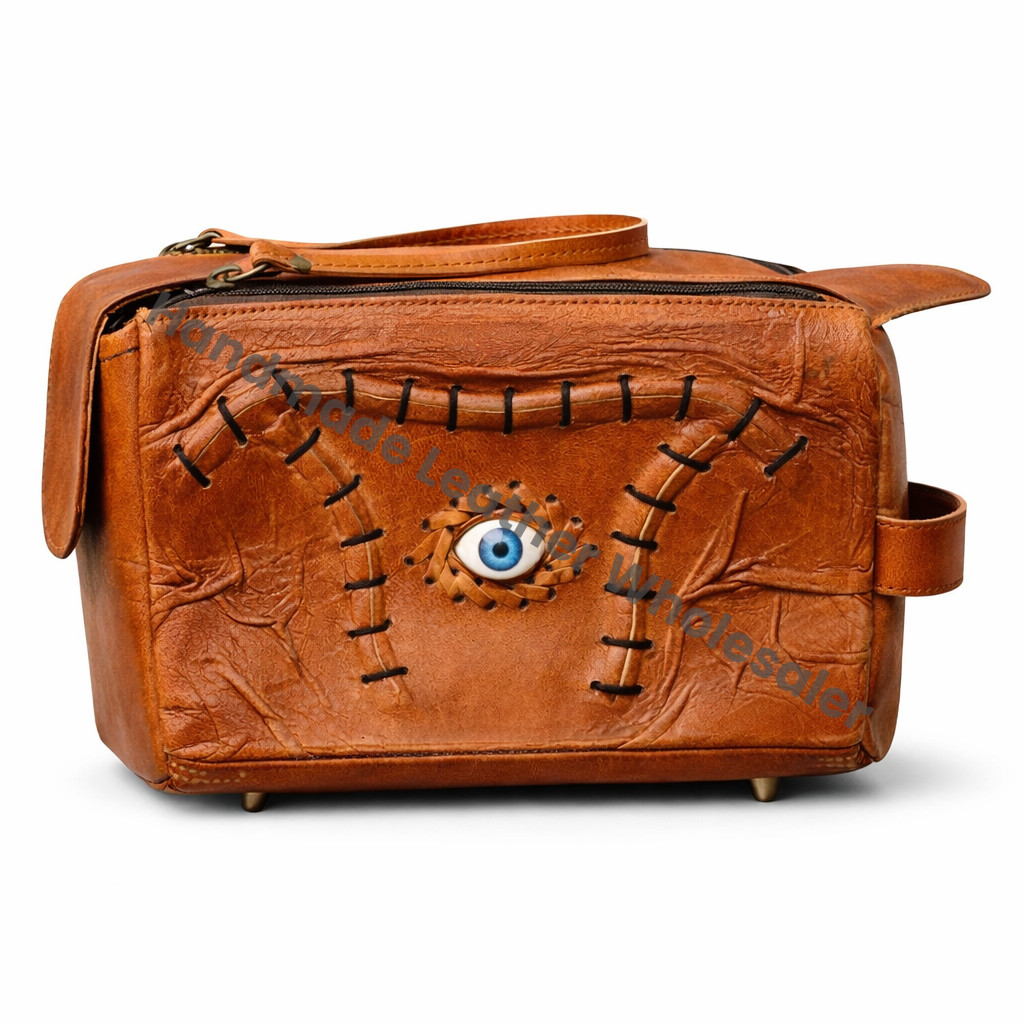 Hocus Pocus Toiletry Bag: Leather Travel Organizer, Halloween Decor