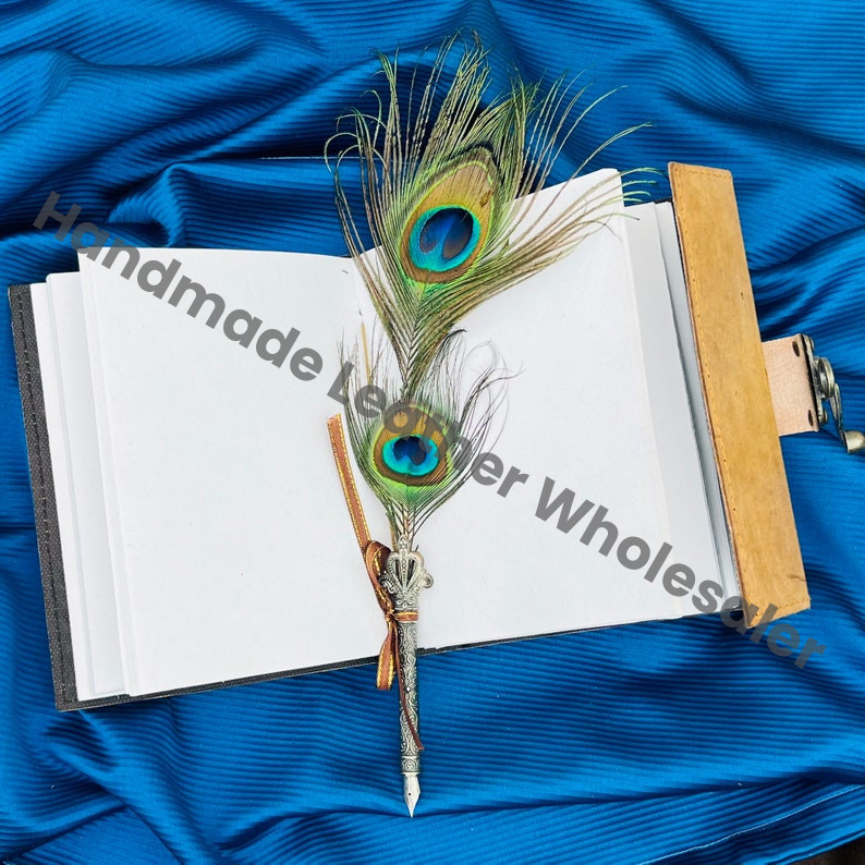 Leather Book of Shadows: Hocus Pocus Spell Book, Halloween Decor