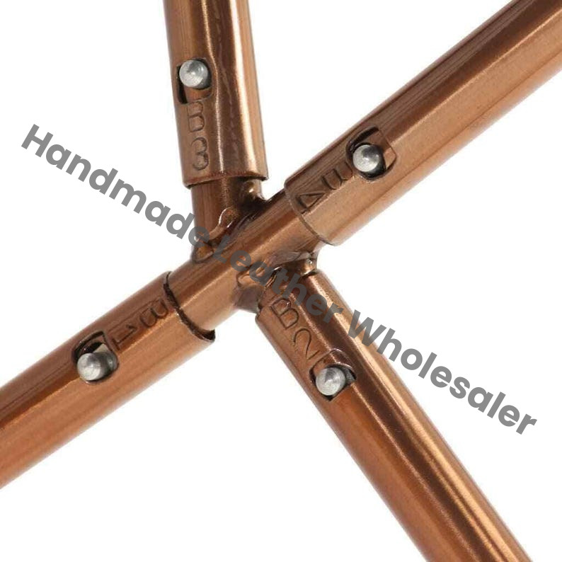 Leather Butterfly Chair with Original Hide Indian Bkf Cowhide Relaxing Chair Leather Butterfly Chair, Relaxing Chair, Vintage Folding Chair