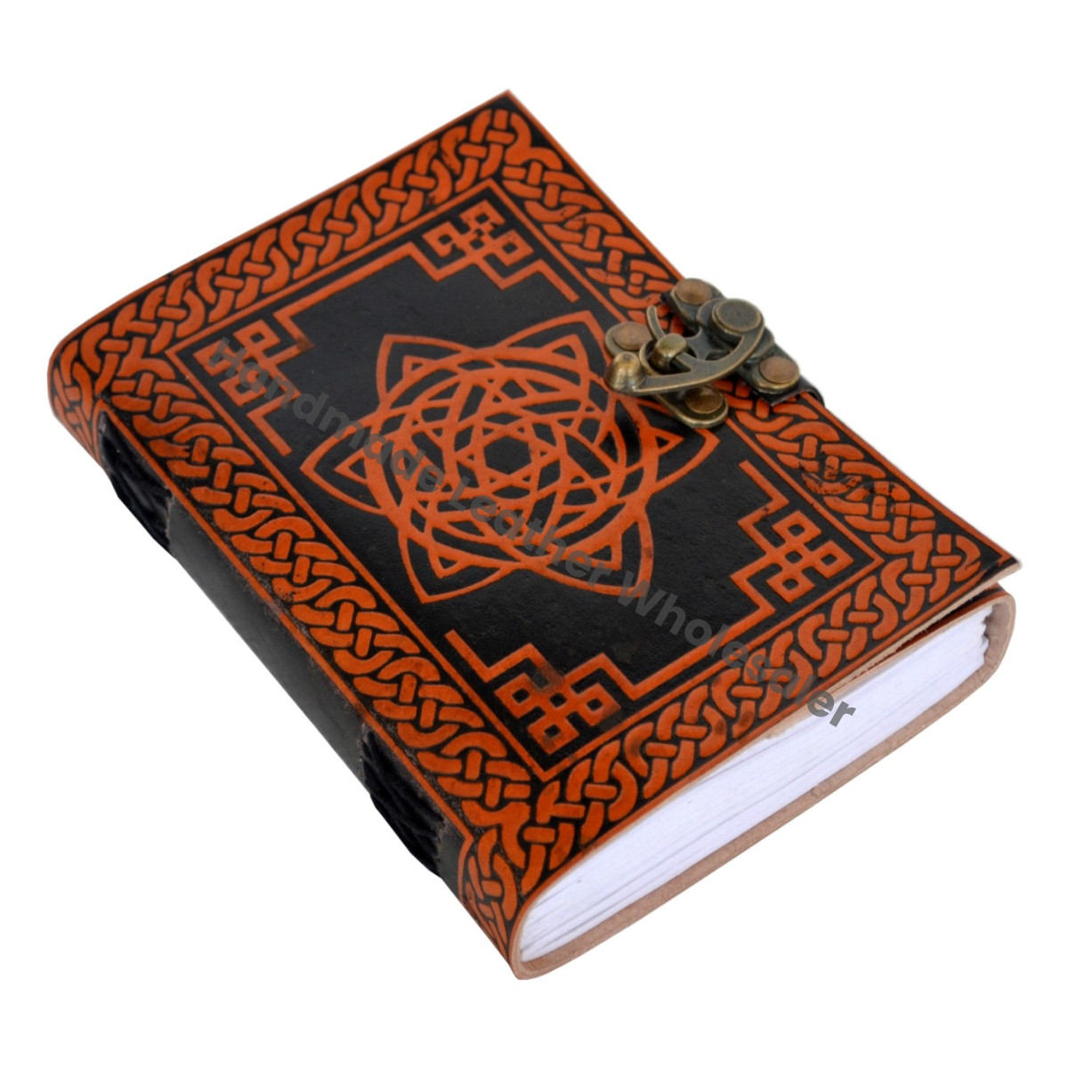 Leather Journal Dairy Classic Star Hard Cover Personalized Cotton Paper Bound Antique Book Shadows Sketching Drawing Gift Custom