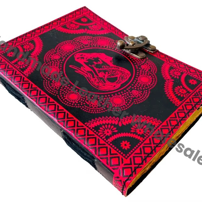 Leather Journal Grimoire Book Sketchbook Fantasy Notebook Mermaid Embossed Handmade Book of Shadows Planner Travel Sketchbook