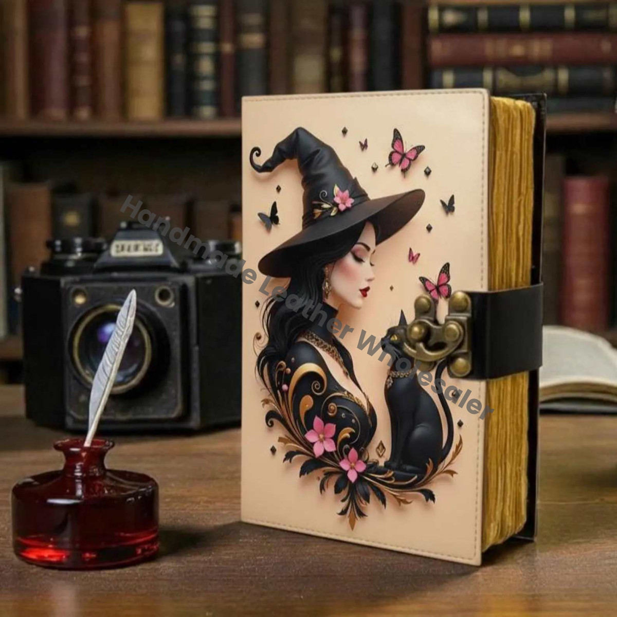 Leather Journal, Handmade Notebook For Writing And Sketching