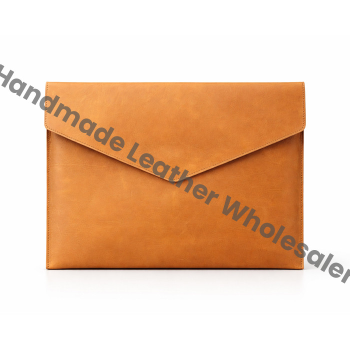 Leather MacBook Sleeve: Personalized Envelope Laptop Case