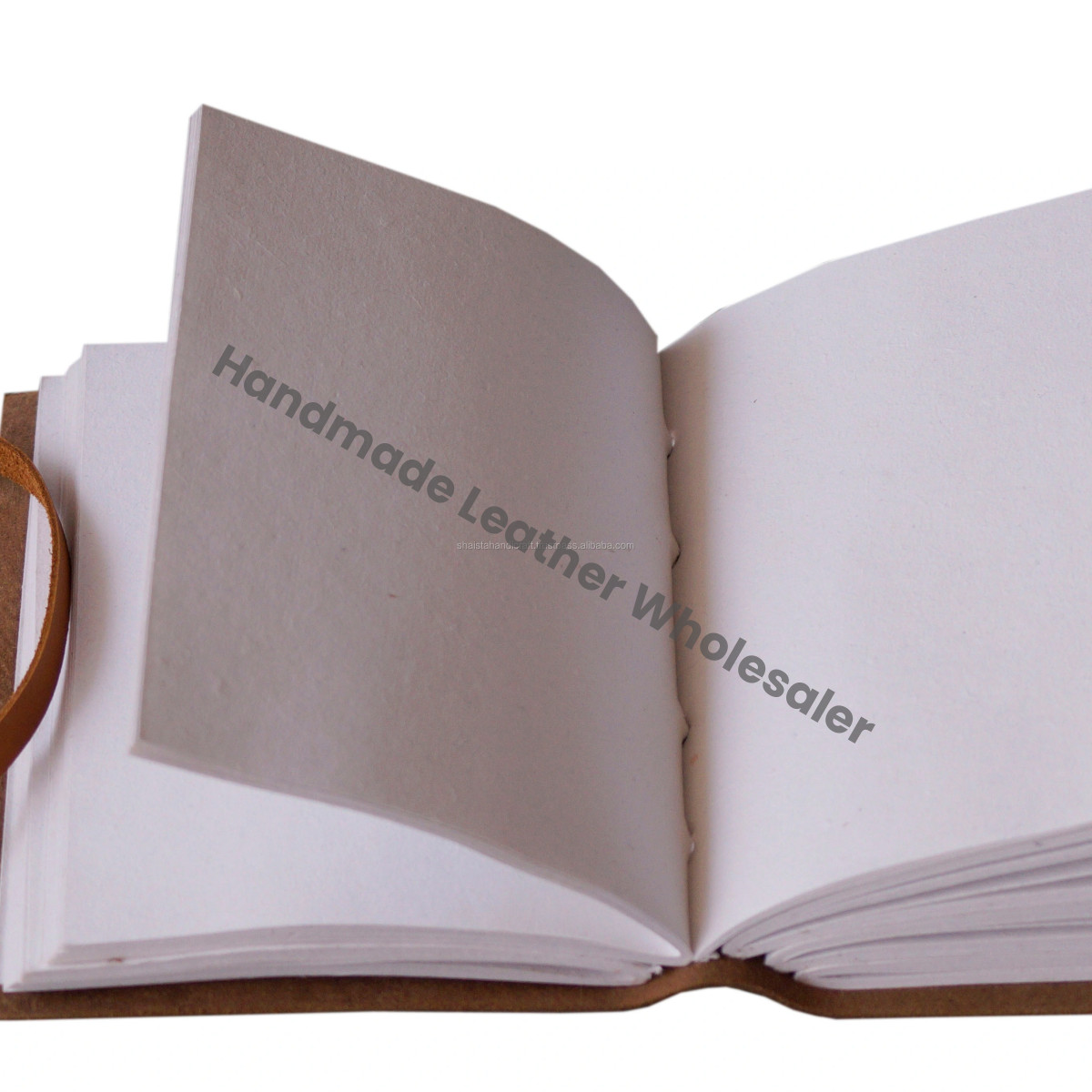 Leather Strap Bound Address Book Handmade Notebook Craft Unlined Eco-friendly Paper Book of Shadows Planner Blank Spells Gift