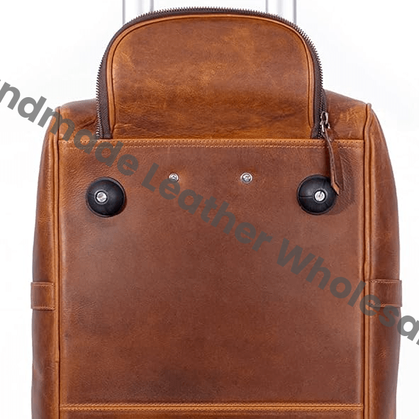 Leather Trolley Bag
